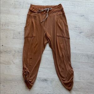 FP Movement by Free People Rust-Toned Drawstring Joggers